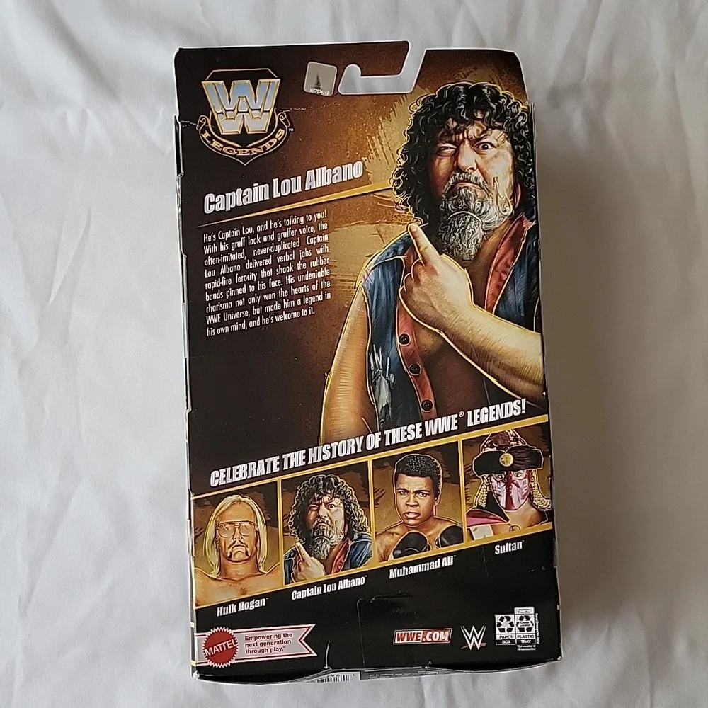 WWE Captain Lou Albano Legends Elite Collection Series 22 Action Figure